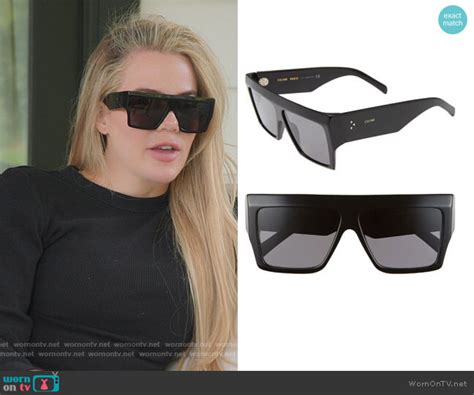 khloe kardashian celine sunglasses|sunglasses khloe kardashian wears.